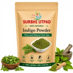 Indigo Powder - 100% natural hair dye pouch by Surbhi Utpad