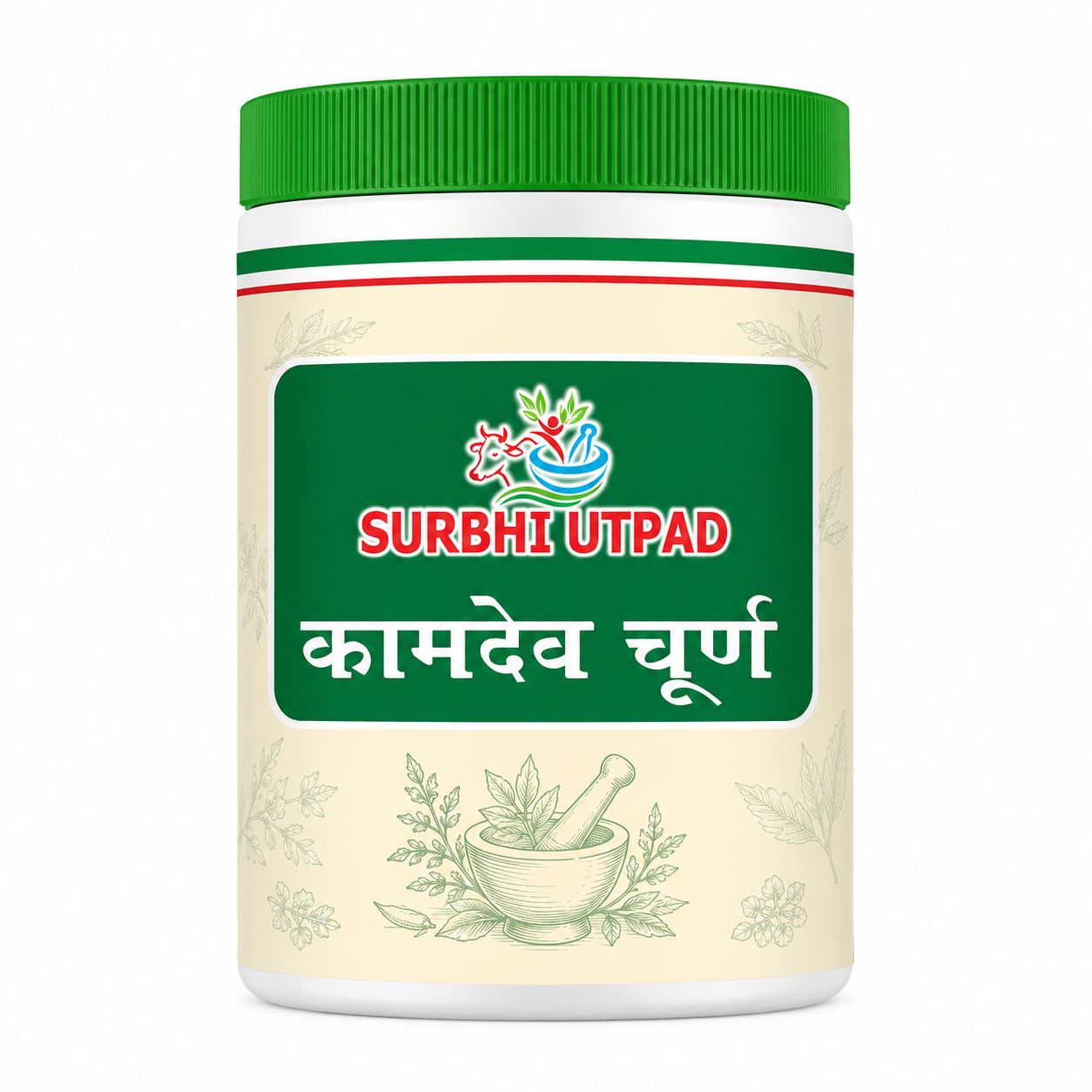 kamdev-churan Kamdev Churn - Ayurvedic men's vitality powder jar by Surbhi Utpad