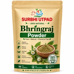 Bhringraj Powder - 100% pure natural hair growth powder pouch by Surbhi Utpad